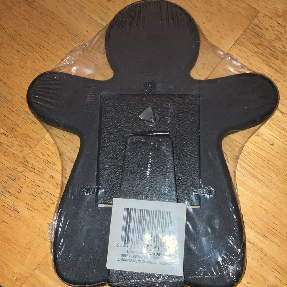 Gingerbread man photo frame